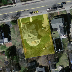146 Lincoln St, Newton, MA 02461 aerial view