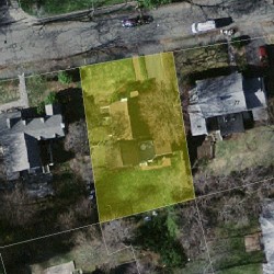 71 Hagen Rd, Newton, MA 02459 aerial view