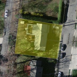 73 Concolor Ave, Newton, MA 02458 aerial view