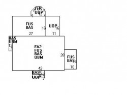 292 Prince St, Newton, MA 02465 floor plan