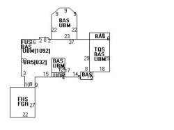 1311 Commonwealth Ave, Newton, MA 02465 floor plan