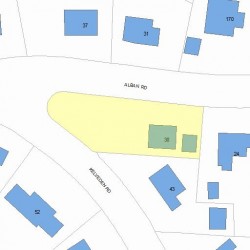 30 Alban Rd, Newton, MA 02468 plot plan