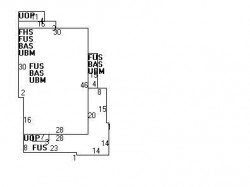 24 Fountain St, Newton, MA 02465 floor plan