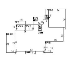 1418 Commonwealth Ave, Newton, MA 02459 floor plan