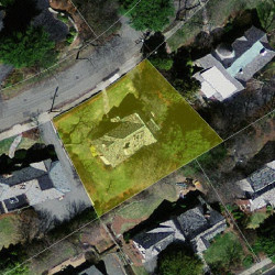 14 Ellis Rd, Newton, MA 02465 aerial view