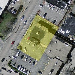 150 Needham St, Newton, MA 02464 aerial view
