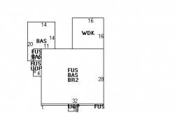 52 Charlemont St, Newton, MA 02461 floor plan