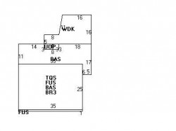 200 Beethoven Ave, Newton, MA 02468 floor plan