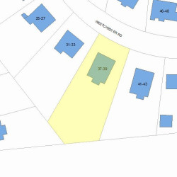 39 Westchester Rd, Newton, MA 02458 plot plan