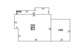 8 Owatonna St, Newton, MA 02466 floor plan