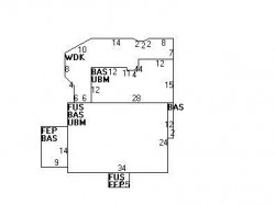 15 Morseland Ave, Newton, MA 02459 floor plan