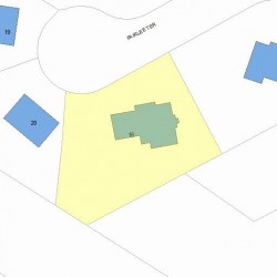 16 Fairlee Ter, Newton, MA 02468 plot plan
