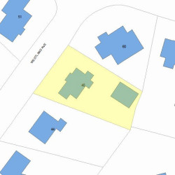 48 Westland Ave, Newton, MA 02465 plot plan