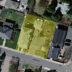 11 Cherry Pl, Newton, MA 02465 aerial view