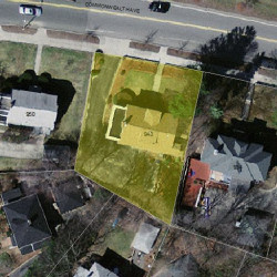 940 Commonwealth Ave, Newton, MA 02459 aerial view
