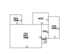 244 Jackson St, Newton, MA 02459 floor plan