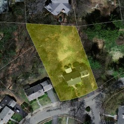 67 Annawan Rd, Newton, MA 02468 aerial view