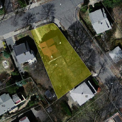 15 Hazelhurst Ave, Newton, MA 02465 aerial view