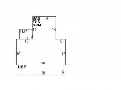 74 Gardner St, Newton, MA 02458 floor plan