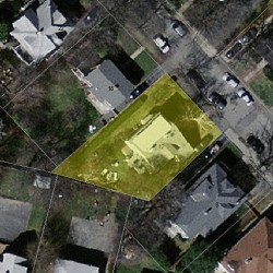 12 Jenison St, Newton, MA 02460 aerial view