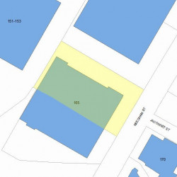 165 Needham St, Newton, MA 02464 plot plan