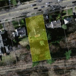 686 Beacon St, Newton, MA 02459 aerial view