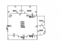 20 Somerset Rd, Newton, MA 02465 floor plan