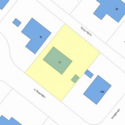 21 Tocci Path, Newton, MA 02459 plot plan