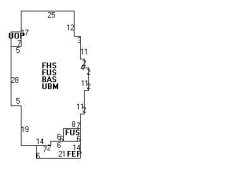 19 Putnam St, Newton, MA 02465 floor plan