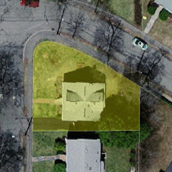 4 Ridgeway Ter, Newton, MA 02461 aerial view