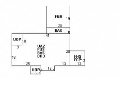 21 Merrill Rd, Newton, MA 02459 floor plan