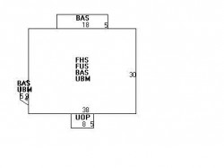 17 Elmwood St, Newton, MA 02458 floor plan