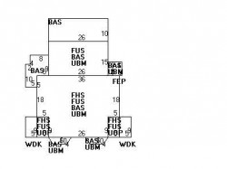 20 Webster Pl, Newton, MA 02465 floor plan