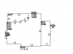 33 Copley St, Newton, MA 02458 floor plan