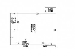 119 Blake St, Newton, MA 02460 floor plan