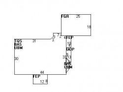 145 Hunnewell Ave, Newton, MA 02458 floor plan