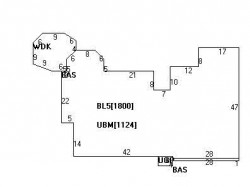 342 Dudley Rd, Newton, MA 02459 floor plan