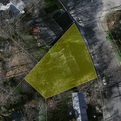 254 Arnold Rd, Newton, MA 02459 aerial view