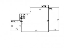 77 Morton St, Newton, MA 02459 floor plan