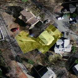 11 Beecher Ter, Newton, MA 02459 aerial view