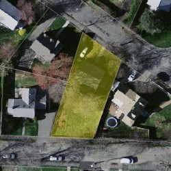 21 Marshfield Rd, Newton, MA 02459 aerial view