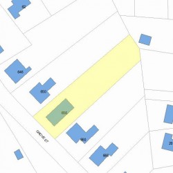 656 Grove St, Newton, MA 02462 plot plan