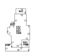 279 Linwood Ave, Newton, MA 02460 floor plan