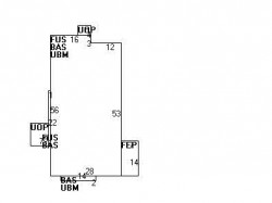 504 Ward St, Newton, MA 02459 floor plan