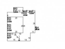 41 Woodward St, Newton, MA 02461 floor plan