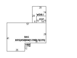 132 Deborah Rd, Newton, MA 02459 floor plan