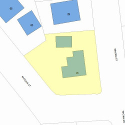 45 Ware Rd, Newton, MA 02466 plot plan