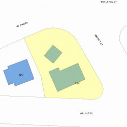 1265 Walnut St, Newton, MA 02461 plot plan