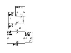 122 Adena Rd, Newton, MA 02465 floor plan