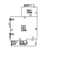 25 Hyde St, Newton, MA 02461 floor plan